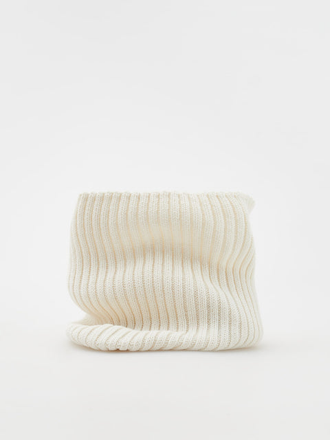 Reserved Girl's Off White Cotton Rich Snood Neck Gaiter | Reserved in Lebanon