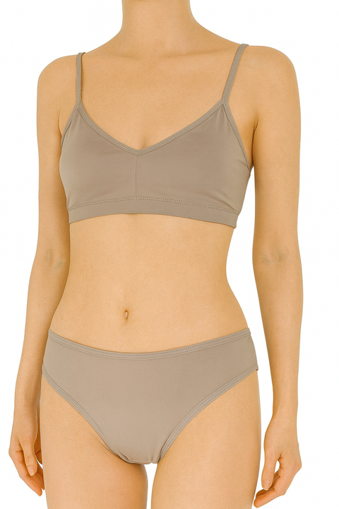Demar Women's Beige Land 2 Piece Lingerie Set | Demar In Lebanon
