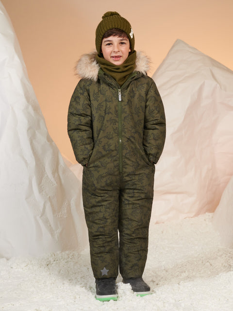 Sinsay Boy's Olive Green Knitted Neck Gaiter|Sinsay In Lebanon