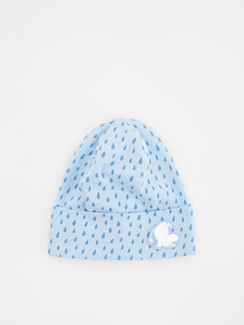 Reserved Baby Boy's Blue Cap With Moomin Print | Reserved In Lebanon