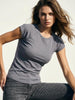 Sinsay Women's Dark Grey Short Sleeve T-Shirt | Sinsay In Lebanon