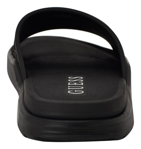 Guess Men's Black Magaria Slide Slipper |Guess In Lebanon