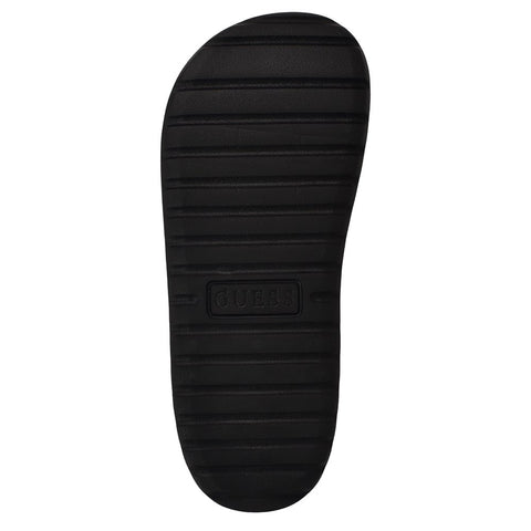 Guess Men's Black Magaria Slide Slipper |Guess In Lebanon