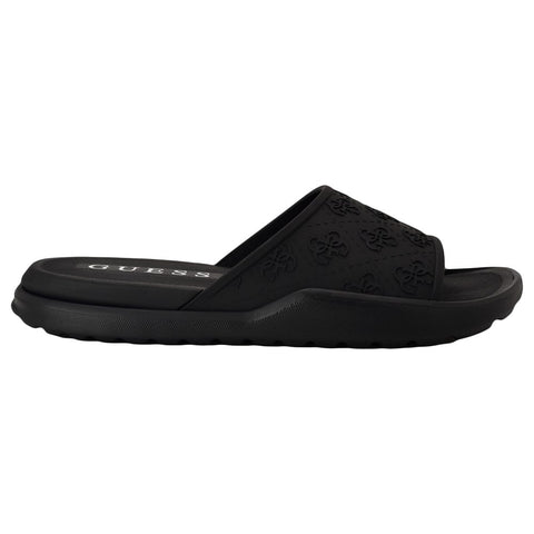 Guess Men's Black Magaria Slide Slipper |Guess In Lebanon