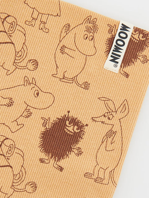 Reserved Boy's Light Brown Moomin Rib Knit Snood |Reserved In Lebanon