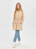 Sinsay Girls beige coat.     AYAO