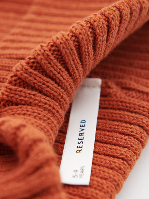 Reserved Boy's Copper Structured Beanie Hat | Reserved In Lebanon