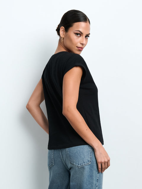 Sinsay Women's Black Decorative print T-shirt | Sinsay in Lebanon