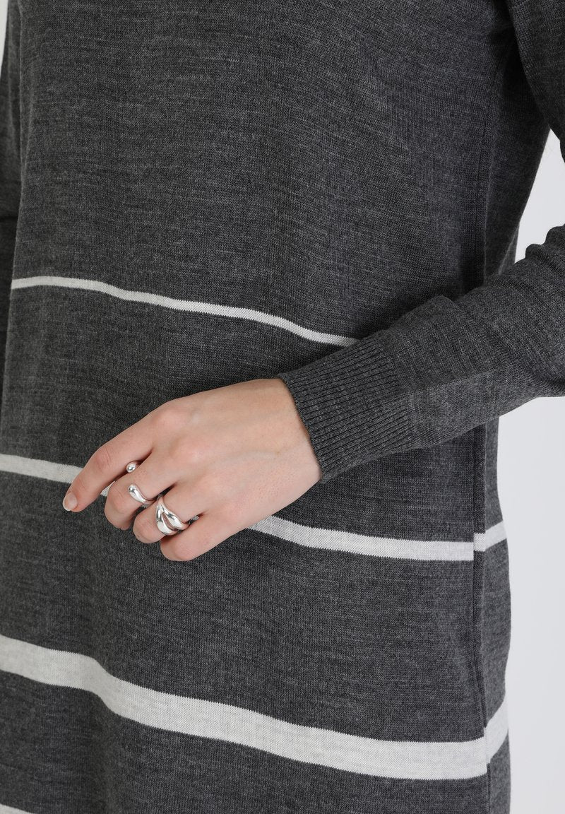 Tavin Women's Grey Jumper Dress | Tavin In Lebanon
