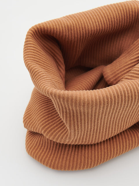 Reserved Boy's Tan Ribbed Neck Gaiters | Reserved In Lebanon