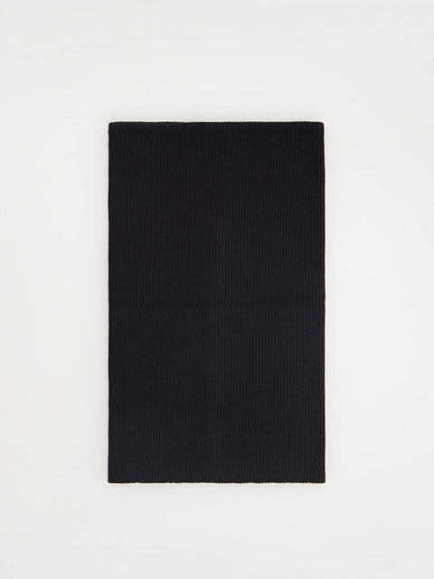 Reserved Girl's Black Ribbed Neck Gaiter | Reserved in Lebanon