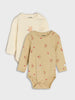 AYA Sinsay baby girls MULTICOLOR print 2 pack bodysuit