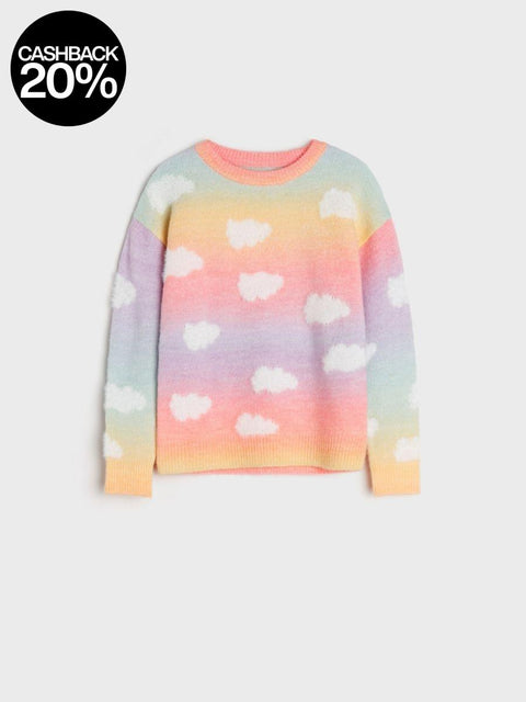 Sinsay Baby Girl's Multicolor Long Sleeve Sweater |Sinsay In Lebanon