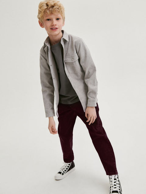 Reserved Boy's Brown Elastic Balloon Jeans |Reserved In Lebanon