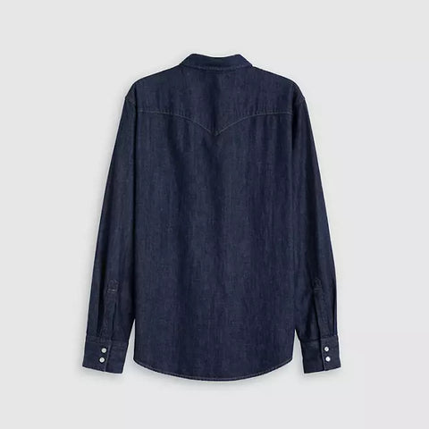 Levis Men's Navy Denim Shirt | Levis In Lebanon