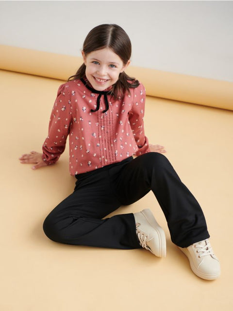 Sinsay Girl's Blush Floral Long Sleeve Blouse |Sinsay In Lebanon