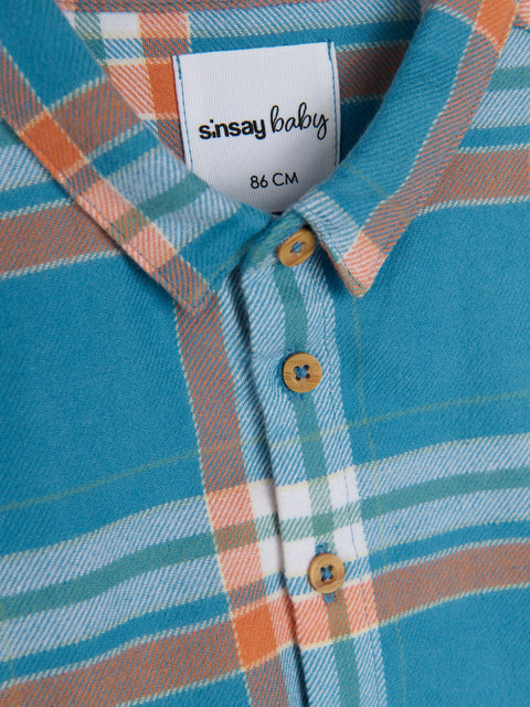 Sinsay Baby Boy's Pale Blue   Shirt    |Sinsay  in Lebanon