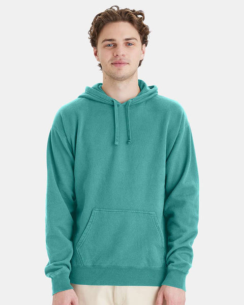 Hanes Men's Spanish Moss Comfortwash Garment Dyed Fleece Hoodie | Hanes In Lebanon