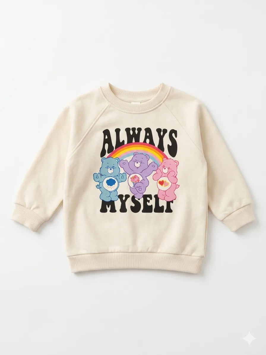 Zara Girl's Off White Printed Sweatshirt | Zara In Lebanon