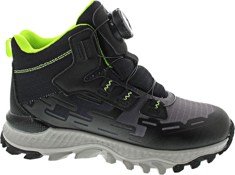 Dockers By Gerli Boy's Black Lace-up Boot | Dockers By Gerli In Lebanon