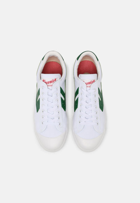Warrior Shanghai Men White & Green WB 1 Trainers Sneakers | Warrior Shanghai In Lebanon