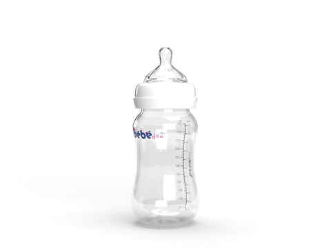 Bebedou Wide Neck Feeding Bottle 320ml 6m+  (BBd1123) | Bebedou In Lebanon