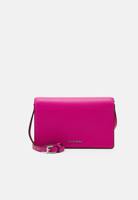 Michael Kors Women's Fuchsia Leather Flap Handbag | Michael Kors In Lebanon