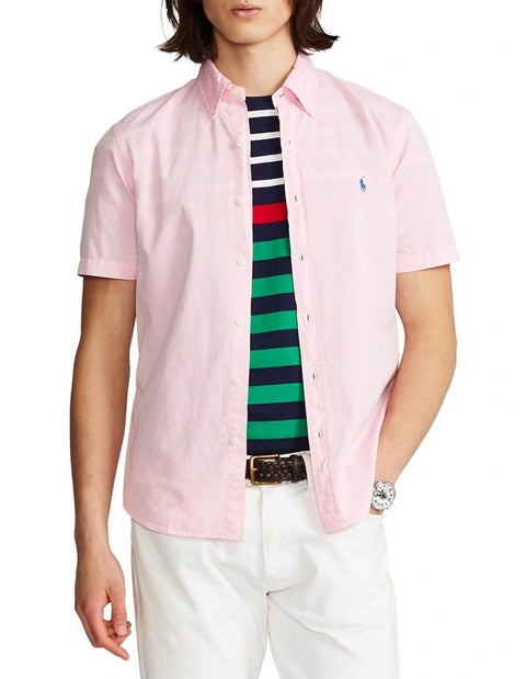 Polo Ralph Lauren Men's Light Pink Prepster Classic Fit Twill Shirt | Polo Ralph Lauren In Lebanon