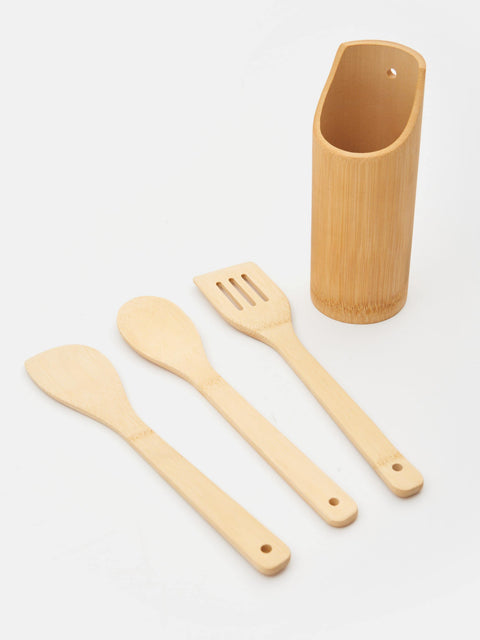Sinsay Beige Wooden Spatula 3-Pack | Sinsay In Lebanon