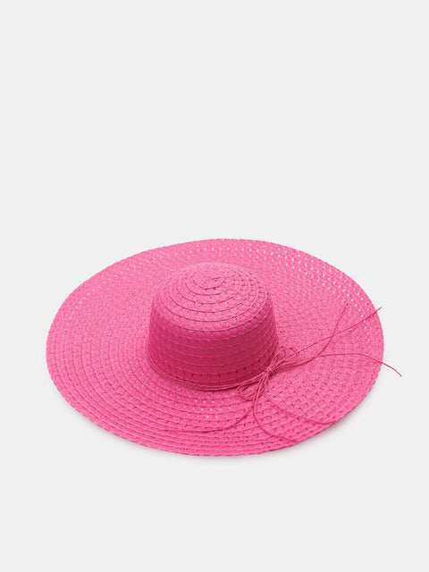 Sinsay Women's Pink Straw Sun Hat | Sinsay In Lebanon