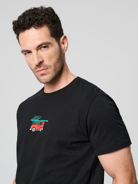 Sinsay Men's Black T-shirts With A Print | Sinsay In Lebanon