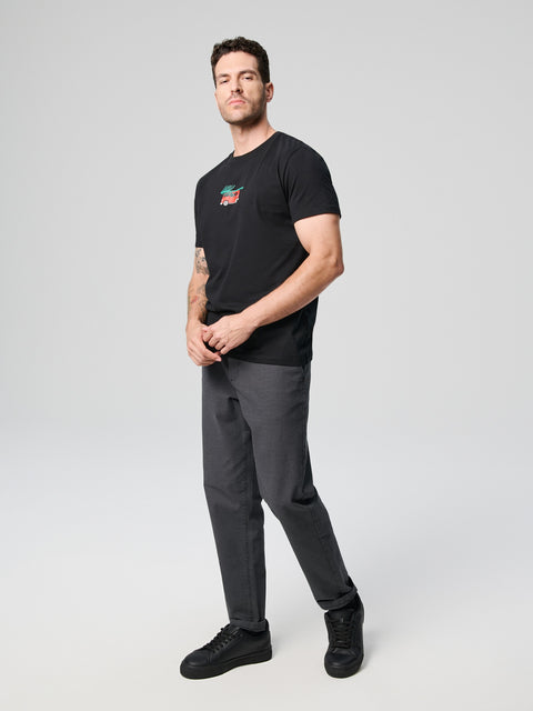 Sinsay Men's Black T-shirts With A Print | Sinsay In Lebanon