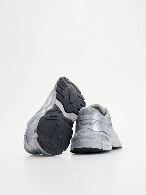 Reserved Women's Silver Metallic Platform Sneakers |Reserved In Lebanon