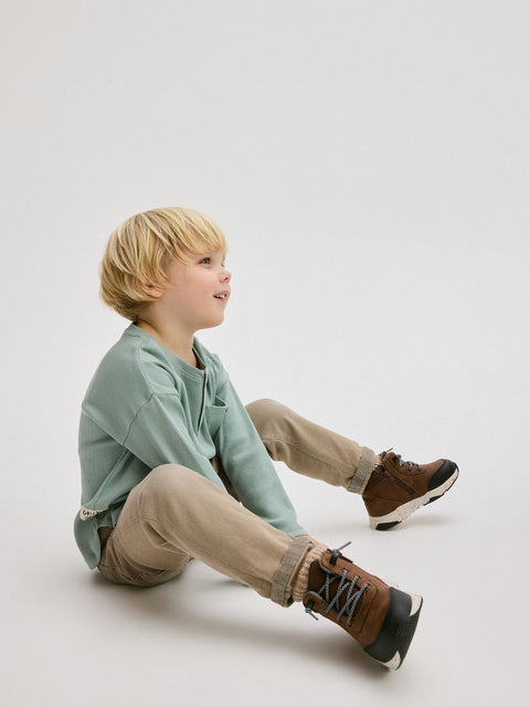 Reserved Boy's Brown Hiking Boots |Reserved In Lebanon