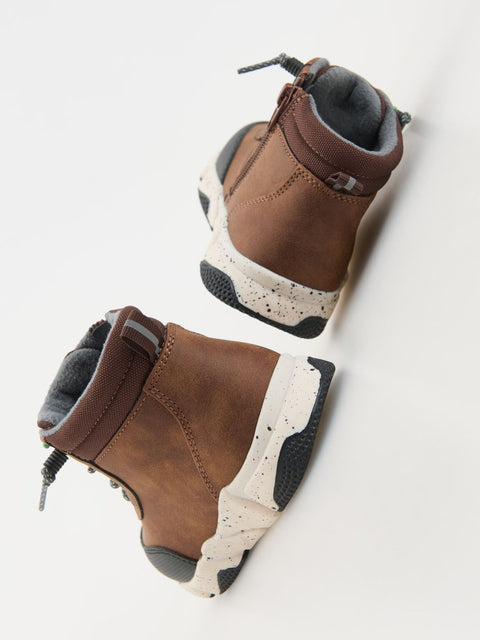 Reserved Boy's Brown Hiking Boots |Reserved In Lebanon