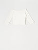 Sinsay Women's White Ribbed Off-Shoulder Top | Sinsay in Lebanon