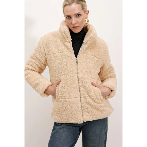 Big Dart Women's Beige Jacket | Big Dart In Lebanon
