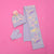 Sinsay Girl's Purple Matching Beanie Hat, Scarf and Mittens Accessories Set