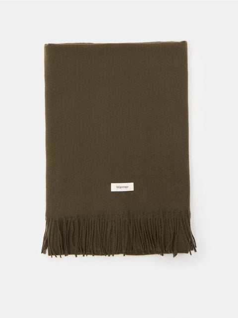 Sinsay Women's Olive Green Scarf With Tassels | Sinsay In Lebanon