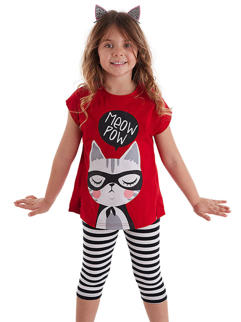 Mushi Girl's Red 2pc Pajama Set |Mushi  in Lebanon
