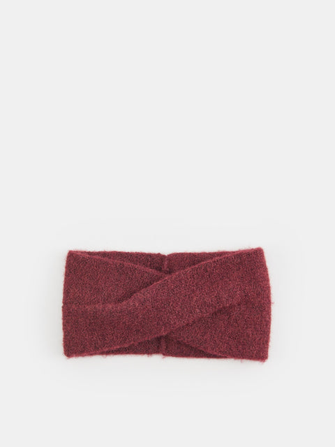Sinsay Girl's Burgundy Knitted Headband|Sinsay In Lebanon