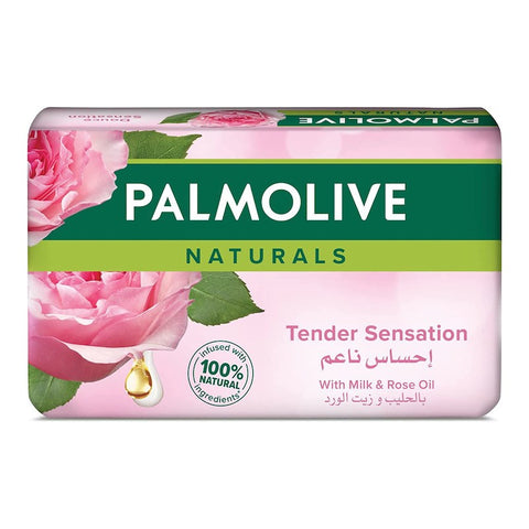 Palmolive Naturals Tender Sensation With Milk & Rose Bar Soap 90g | Palmolive In Lebanon
