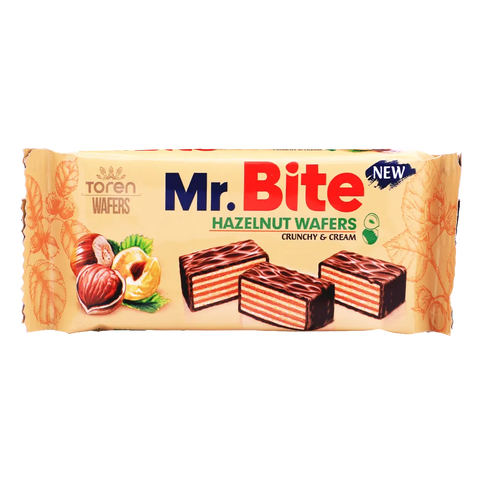 Toren Mr. Bite Crunchy & Creamy Coated Wafers 38g | Toren In Lebanon