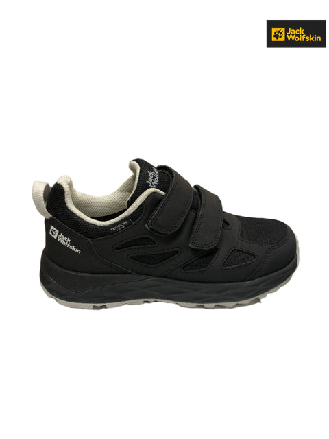 Jack Wolfskin Boy's Black Woodland 2 Texapore Low VC K Sneakers |Jack Wolfskin in Lebanon