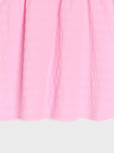 Sinsay Baby Girl's Pink Metallic Thread Sleveless Mini Dress | Sinsay In Lebanon