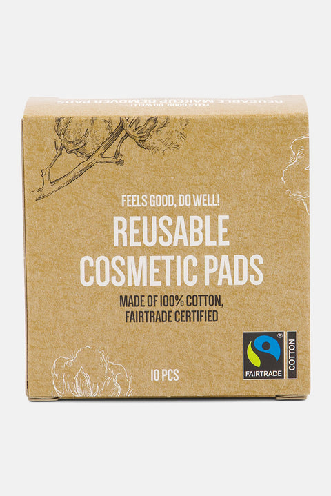 Fairtrade International 10 Pieces Reusable Make Up Remover Pads | Fairtrade In Lebanon