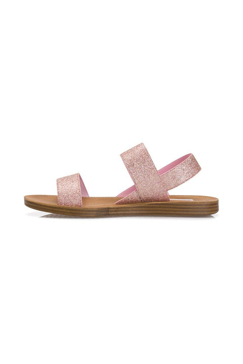 Steve Madden Women's Pink Glitter Roma Sandal |Steve Madden In Lebanon