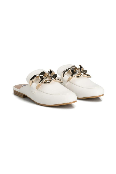 Steve Madden Women's White Kiki Slipper | Steve Madden In Lebanon