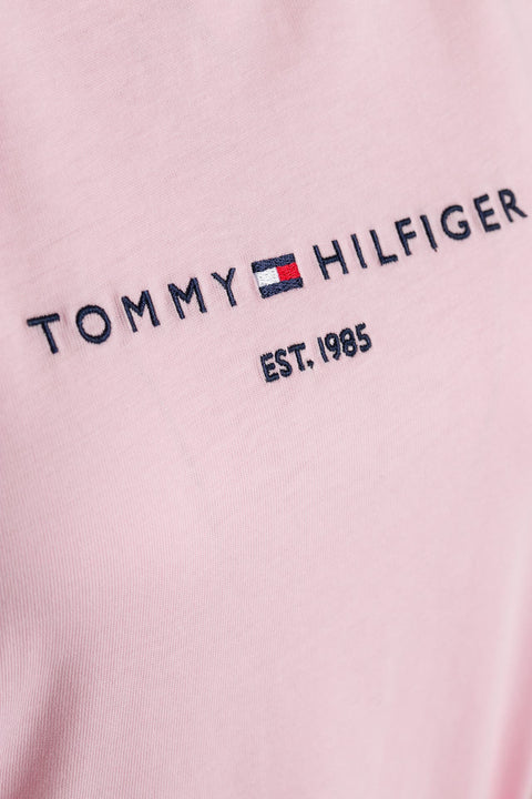 Tommy Hilfiger Women's Light Pink Short Sleeve Dress | Tommy Hilfiger in Lebanon