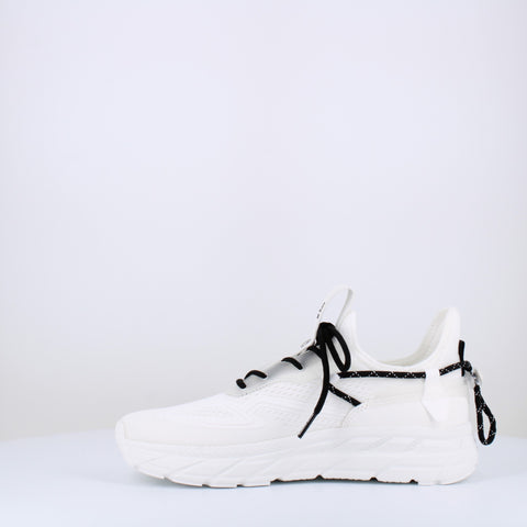 Steve Madden Women's White & Black Synthetic Propel 1 Sneakers | Steve Madden In Lebanon